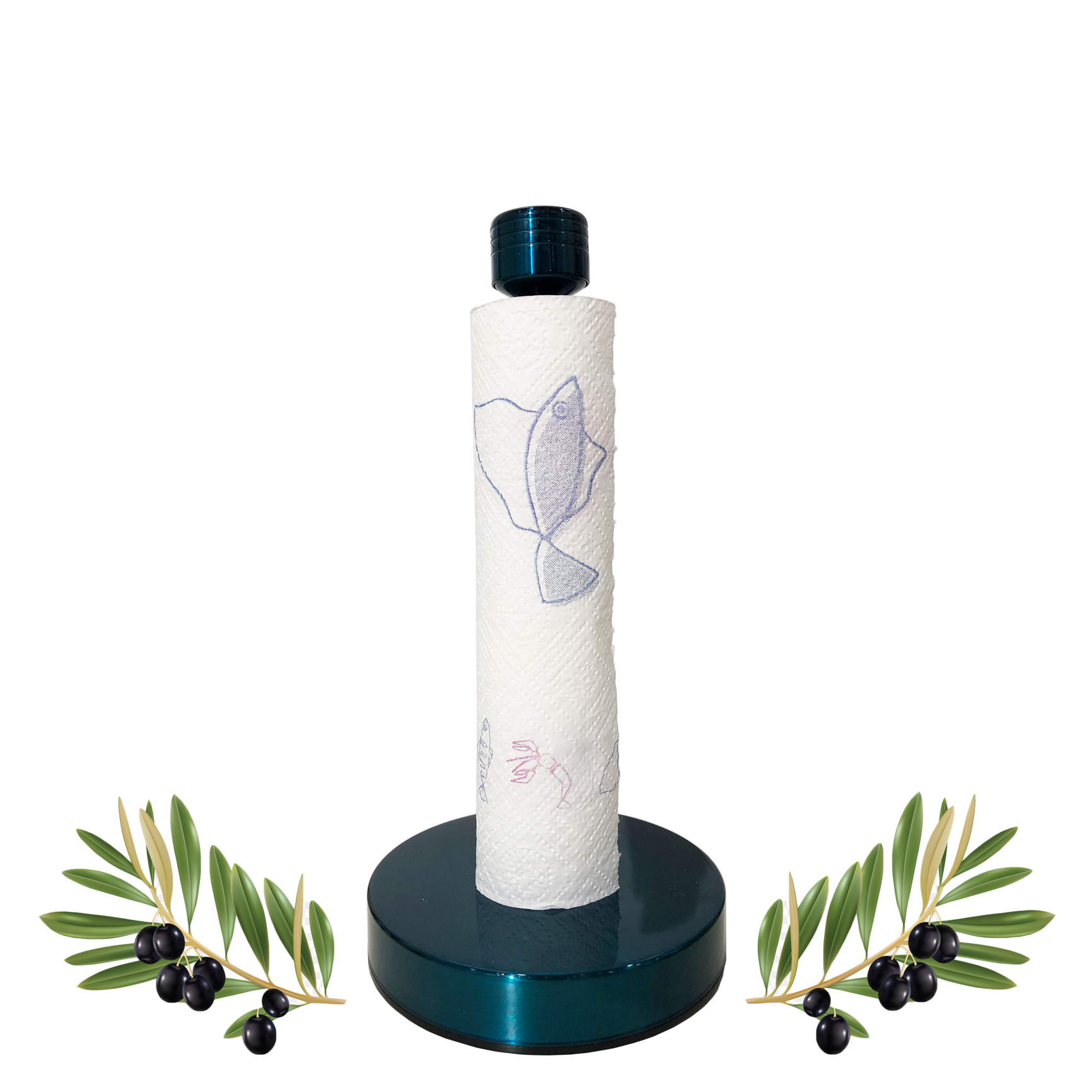 Single-Hand Tear Paper Towel Holder