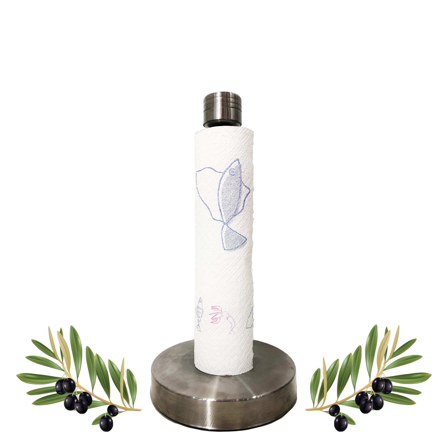 Single-Hand Tear Paper Towel Holder