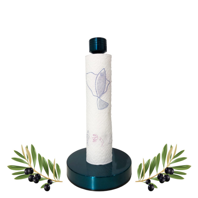 Single-Hand Tear Paper Towel Holder