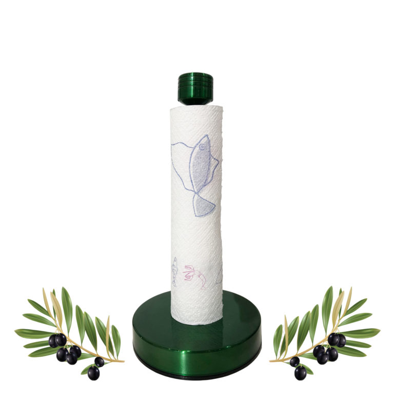 Single-Hand Tear Paper Towel Holder