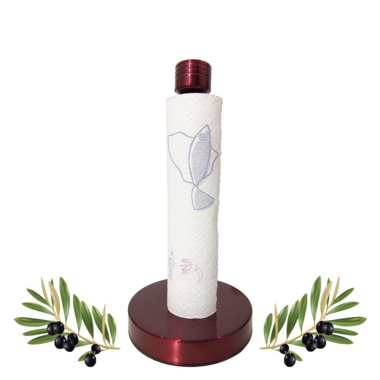 Single-Hand Tear Paper Towel Holder