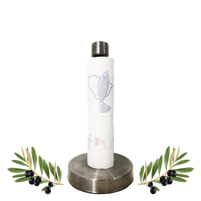 Single-Hand Tear Paper Towel Holder