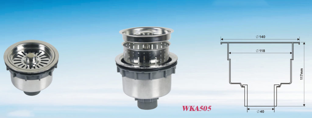 Stainless Steel Sink Strainer