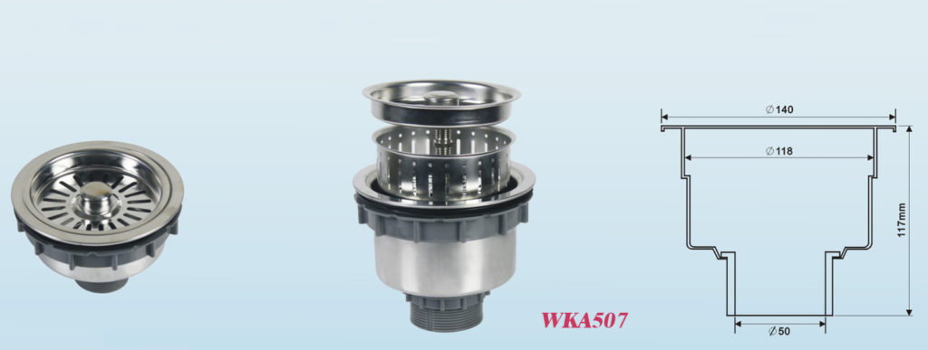 Stainless Steel Sink Strainer